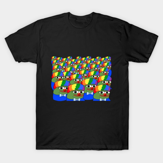 Clown Pepe Group - Honk Honk Group - Clown Pepe Honk Honk - Meme T-Shirt by gin3art